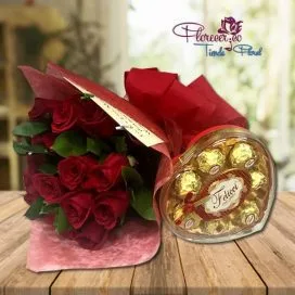 BOUQUET CON CHOCOLATES