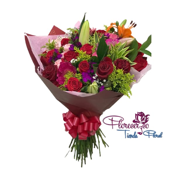 Bouquet de Rosas Tropical 114