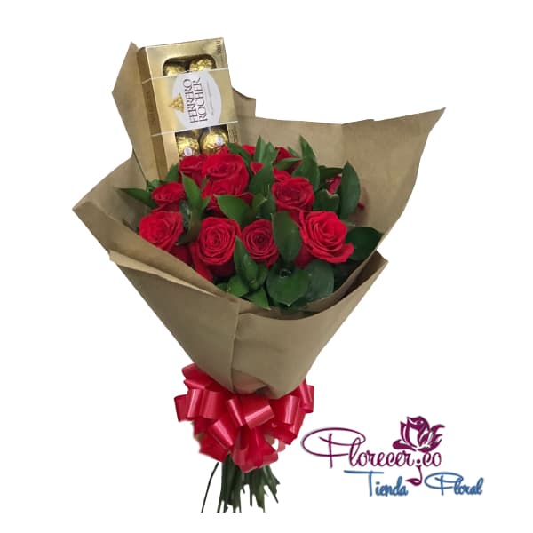 Rosas con Chocolates 111