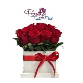 Caja Madera de Rosas 103